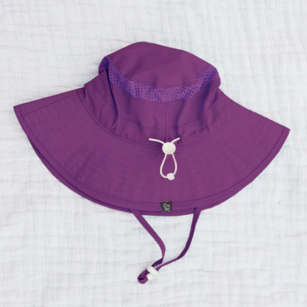Purple Bucket Sun Hat