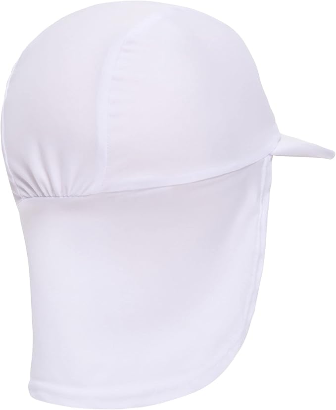 White Full-Cover Sun Hat