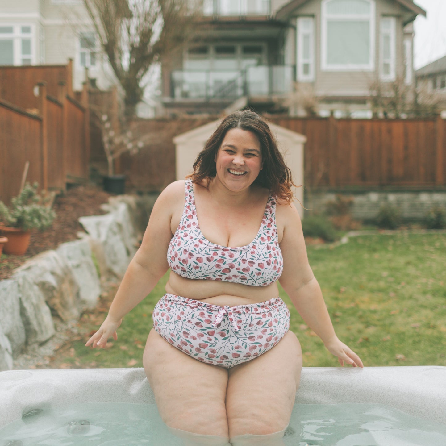 Women's Bikini Top - Strike A Posie