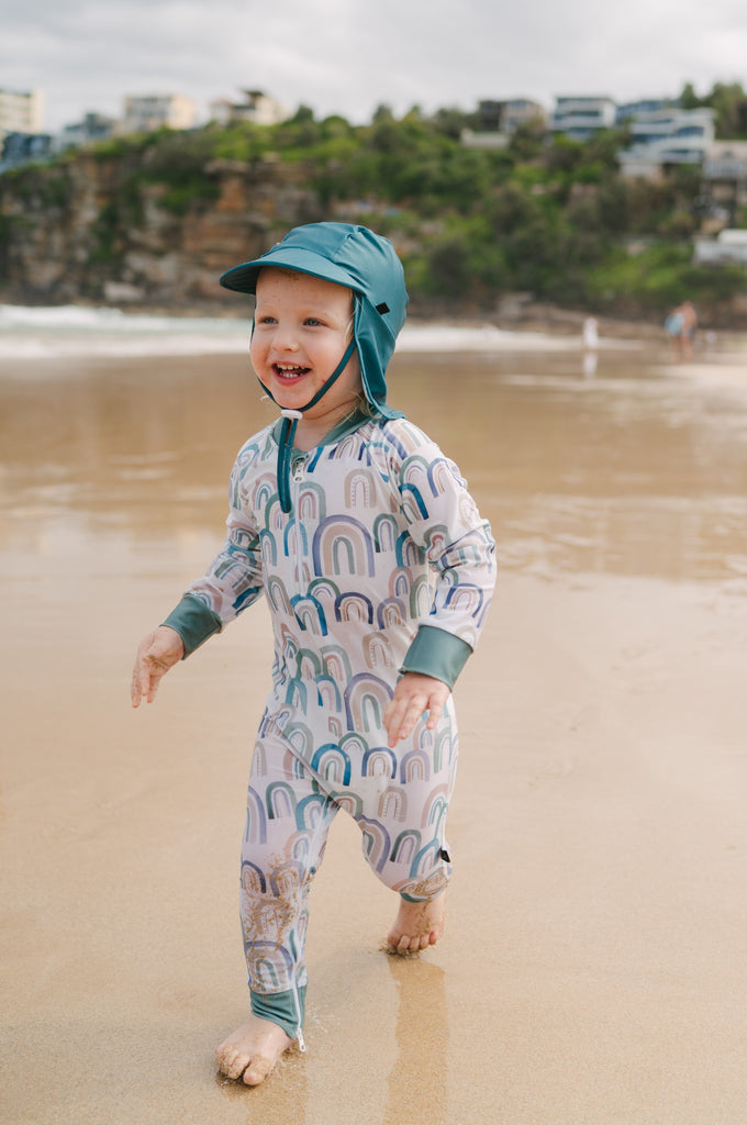 Baby & Toddler Sun Protective Swimsuit - You're My Rainboo - DEFECT