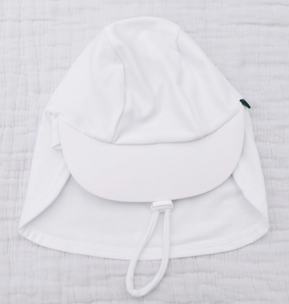 Baby & Toddler Sun Protective Hat - White