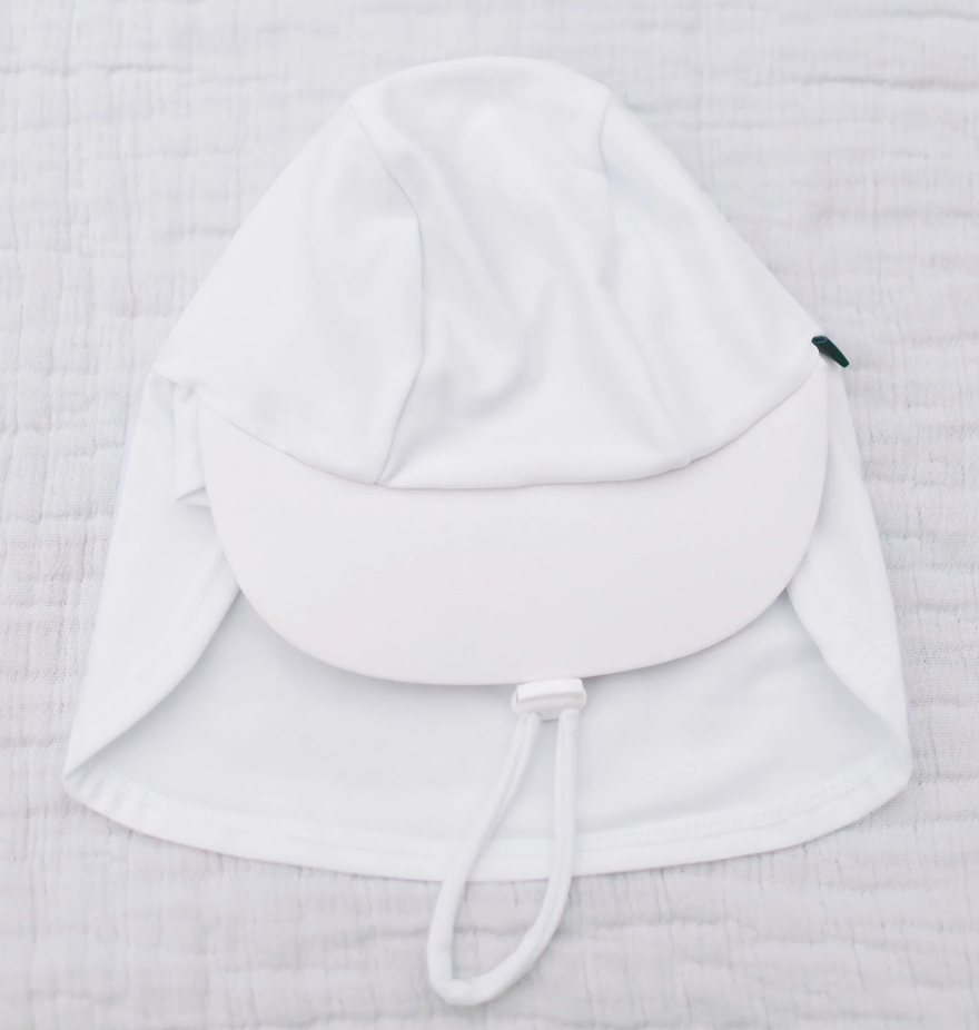 Baby & Toddler Sun Protective Hat - White