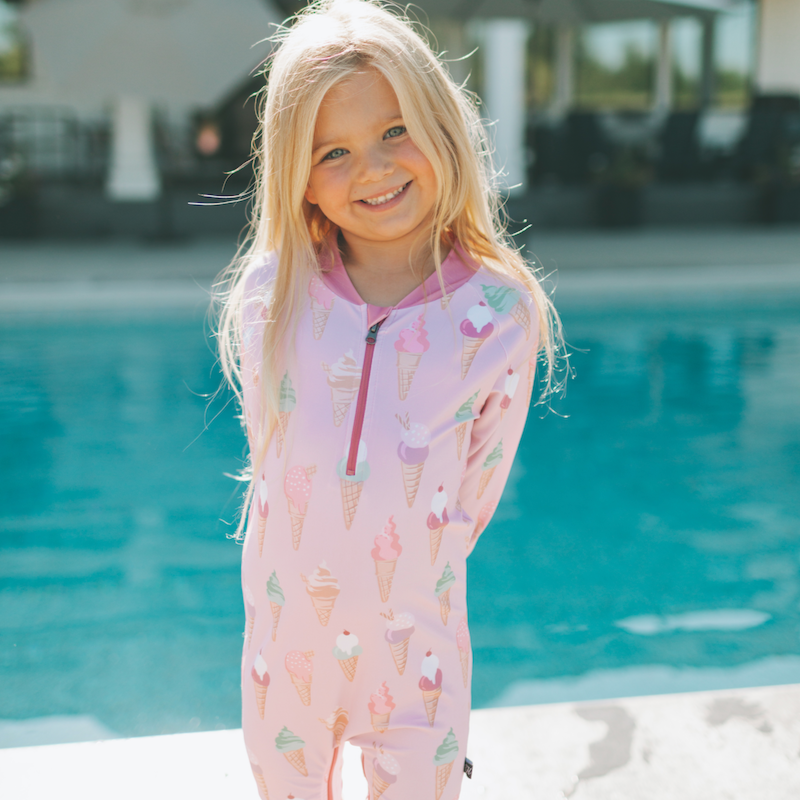 Baby full 2025 body swimsuit