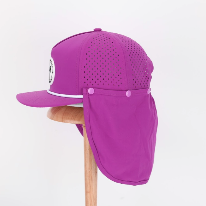 Dark Purple Snapback Hat