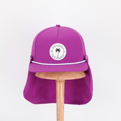 Dark Purple Snapback Hat